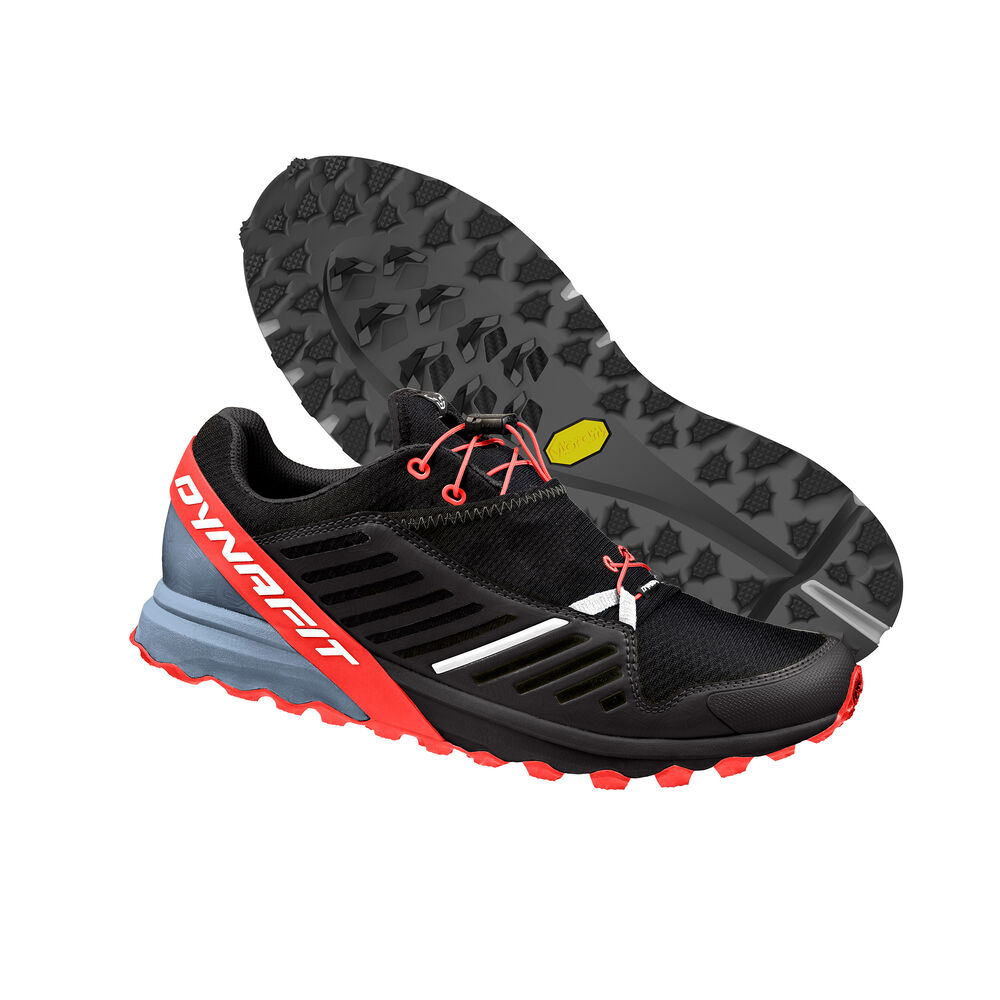 Vibram Sole Dynafit Alpine Pro Womens Running Shoes Black/Red Australia (XCT682015)